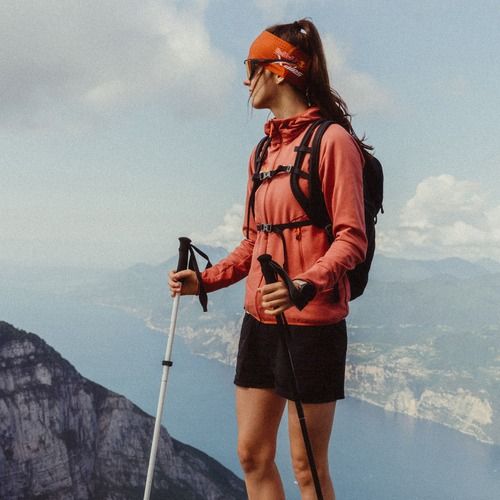 Pantaloncini da trekking da donna Salewa Pedroc Pro Dst Cargo nero out