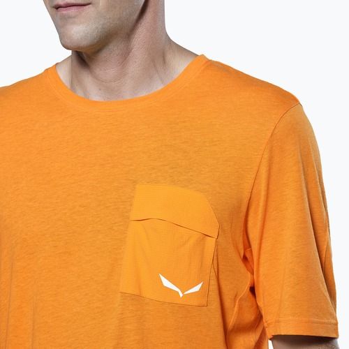 Camicia da trekking Salewa Agner Hemp/Dst turmeric da uomo