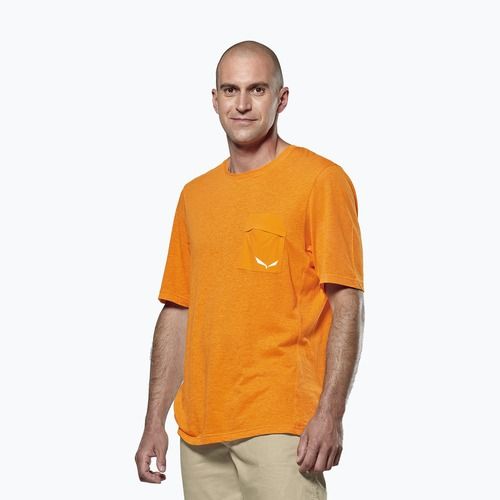 Camicia da trekking Salewa Agner Hemp/Dst turmeric da uomo