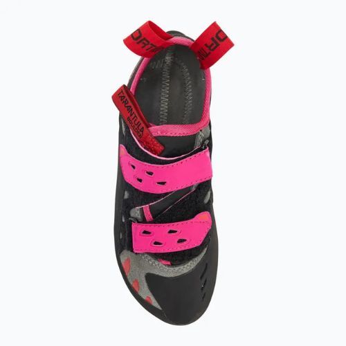 Scarpa da arrampicata La Sportiva Tarantula Boulder carbon/ springtime donna