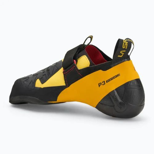 Scarpa da arrampicata La Sportiva Skwama nero/giallo