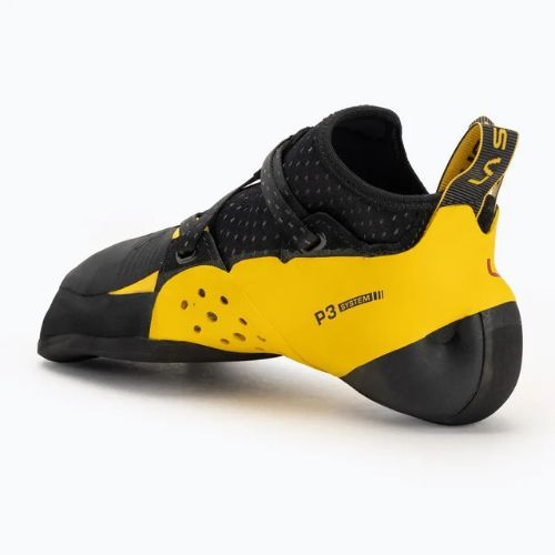 Scarpa da arrampicata La Sportiva Solution Comp uomo nero/giallo