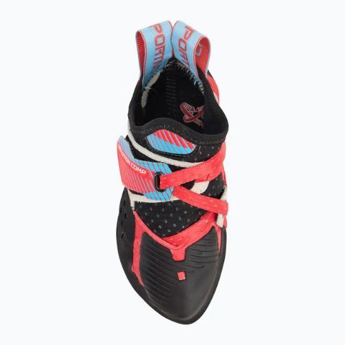 Scarpa da arrampicata La Sportiva Solution Comp ibisco/blu malibu da donna