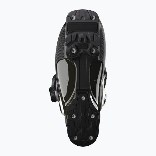 Scarponi da sci da donna Salomon S/PRO Supra Dual Boa 105 W GW nero/bronzo chiaro metallizzato/nero