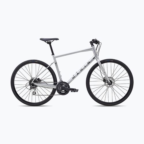 Marin Fairfax 2 bici da cross da uomo 700C argento lucido/nero