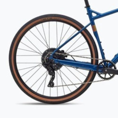 Marin DSX 700C blu lucido/arancio gravel bike