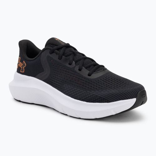 Under Armour Charged Rogue 5, scarpe da corsa da uomo, nero/nero/arancione
