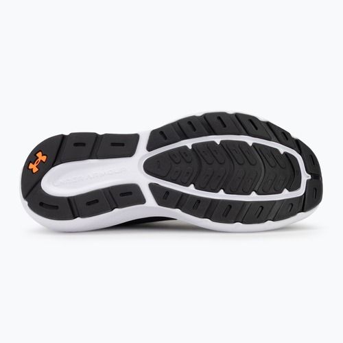 Under Armour Charged Rogue 5, scarpe da corsa da uomo, nero/nero/arancione