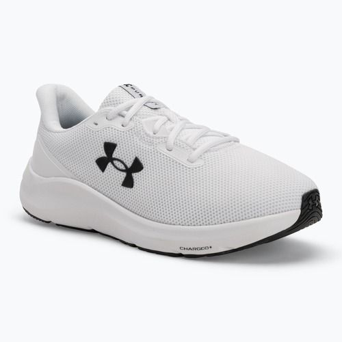Under Armour Charged Pursuit 4 bianco/bianco/nero scarpe da corsa da uomo