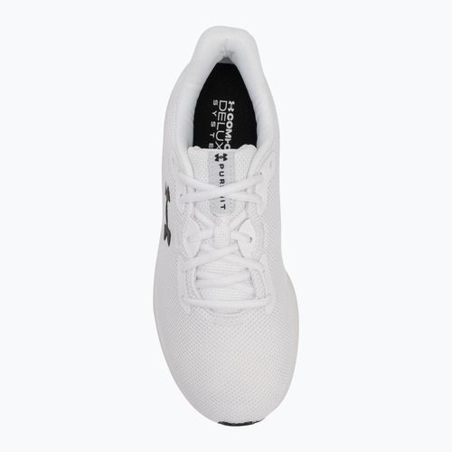 Under Armour Charged Pursuit 4 bianco/bianco/nero scarpe da corsa da uomo