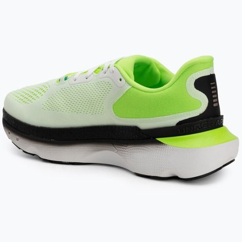 Under Armour Innfinite Pro 2 scarpe da corsa da uomo bianco/iper verde/nero