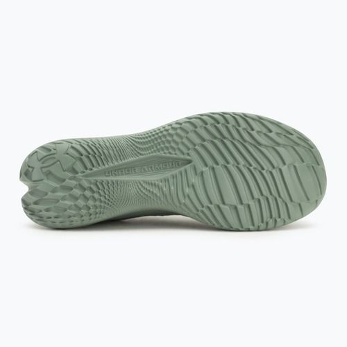 Under Armour Velociti 4 scarpe da corsa da uomo verde silice/verde silice/argento metallico