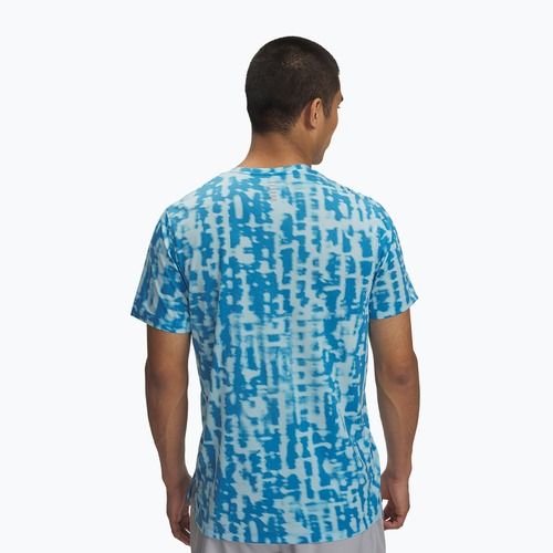 Maglietta da corsa Under Armour Launch Printed stream/riflettente da uomo