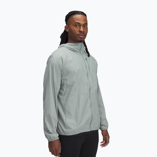 Giacca da corsa Under Armour Launch Lightweight verde silice/verde idro da uomo