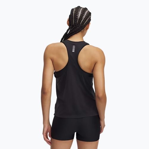 Under Armour Launch Camo Singlet nero/riflettente canotta da corsa da donna