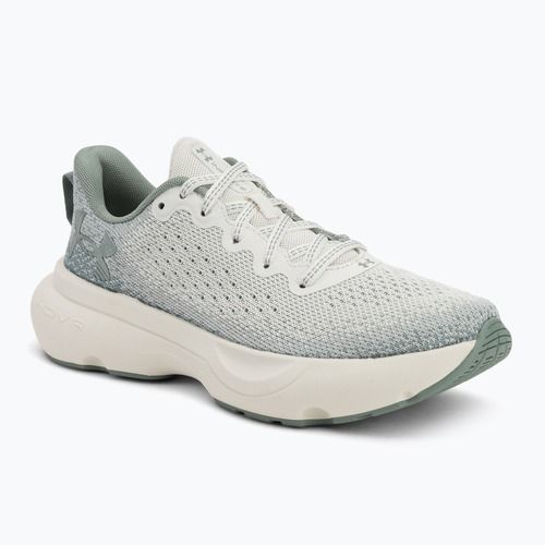 Scarpe da corsa Under Armour Infinite quarzo bianco/verde silice/metallo silice da donna