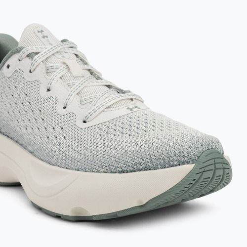 Scarpe da corsa Under Armour Infinite quarzo bianco/verde silice/metallo silice da donna