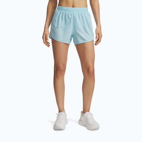 Pantaloncini da corsa Under Armour Fly By 3" stream/stream/riflettenti da donna