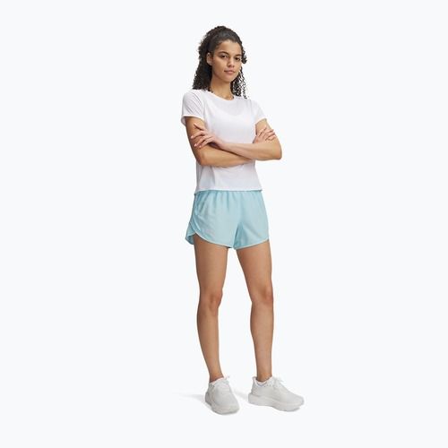 Pantaloncini da corsa Under Armour Fly By 3" stream/stream/riflettenti da donna