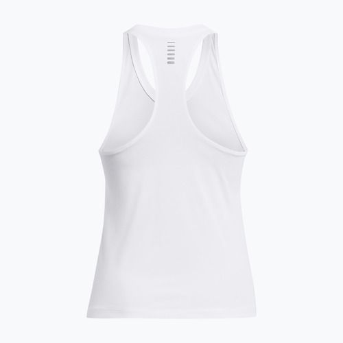 Under Armour Launch Singlet canotta da running da donna bianca/riflettente