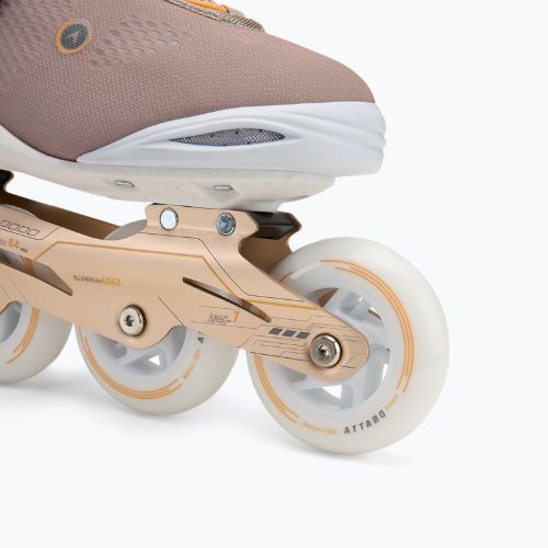 Pattini a rotelle fitness ATTABO Luna da donna, beige