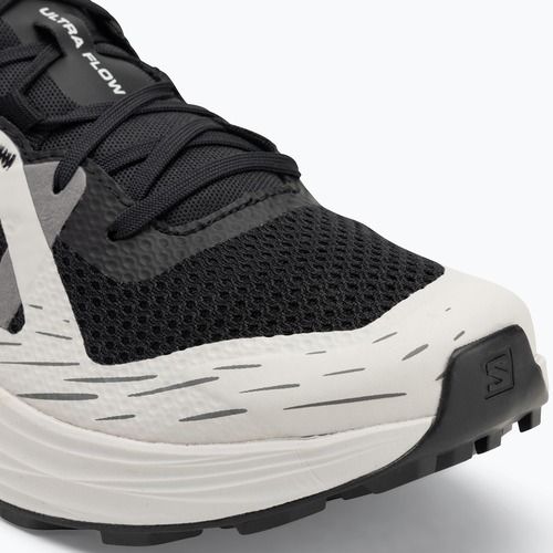 Salomon Ultra Flow scarpe da corsa uomo nero/grigio ghiacciaio/tinta unita