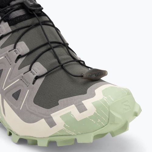 Salomon Speedcross 6 scarpe da corsa da donna castlerock/vanilla ice/smoke green