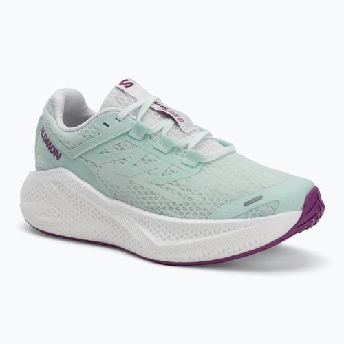 Scarpe da corsa da donna Salomon Aero Glide 3 bay/bianco/wilowherb