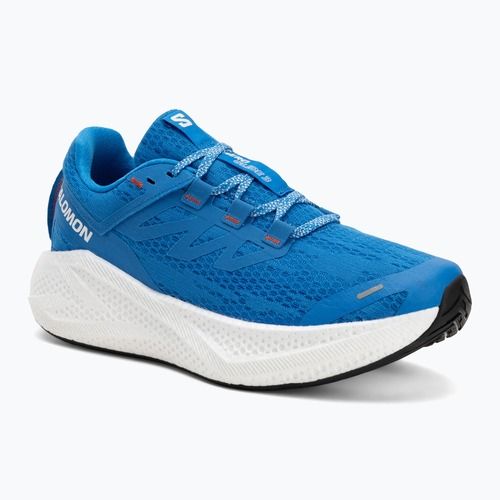 Scarpe da corsa da uomo Salomon Aero Glide 3 blu francese/bianco/ciliegia pomodoro