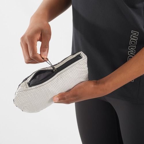Giacca da corsa da donna Salomon Bonatti Waterproof nero profondo