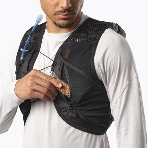 Gilet da corsa Salomon Active Skin 12 Reservoir nero