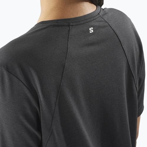 Maglietta da running da donna Salomon SHAKEout Core nero profondo