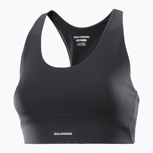 Reggiseno da allenamento Salomon SHAKEout Core nero profondo