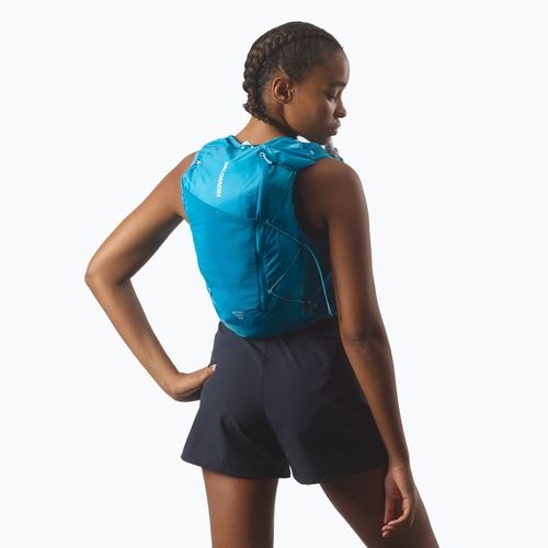 Salomon Active Skin 12 Set gilet da corsa blu danubio/blu curacao