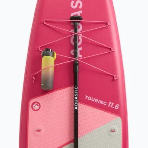 Set tavola SUP gonfiabile AQUASTIC Touring 11'6" pink