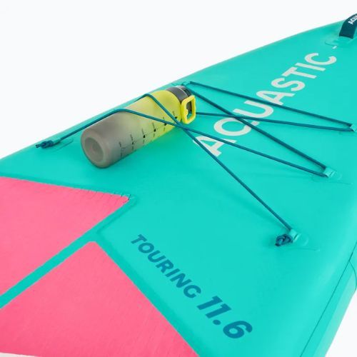 Set tavola SUP gonfiabile AQUASTIC Touring 11'6" green