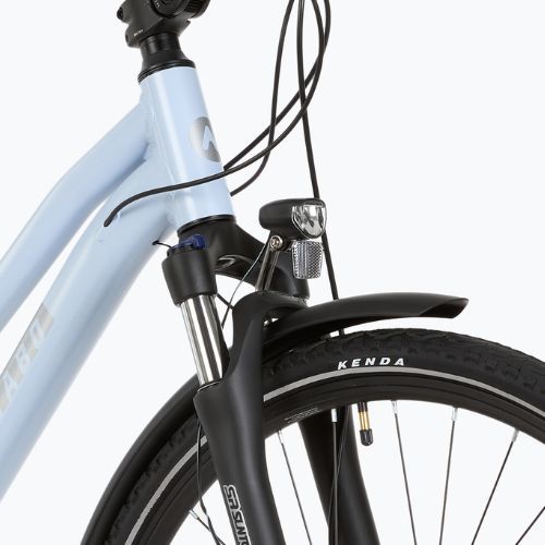 Bicicletta da trekking da donna ATTABO SPATE 2.0 28" bianco