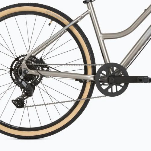 Bicicletta da cross da donna ATTABO SANO 4.0 28" grigio