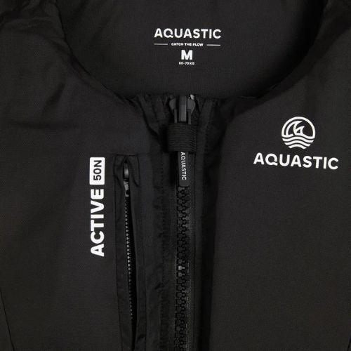 Gilet di assicurazione AQUASTIC Active 50N nero
