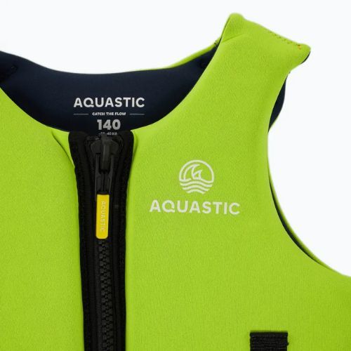 Gilet di sicurezza per bambini AQUASTIC Youth 50N verde