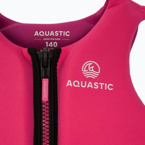 Gilet di assicurazione AQUASTIC Youth 50N per bambini, rosa