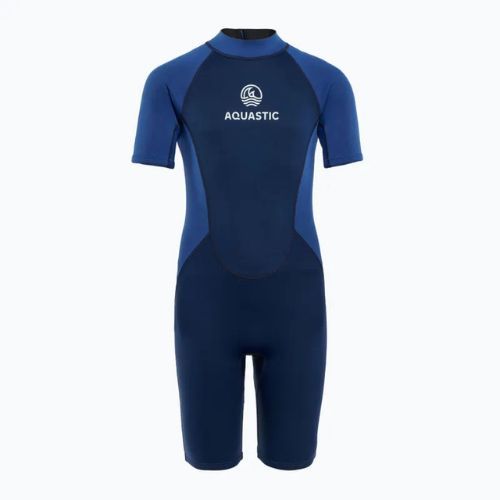Schiuma da nuoto per bambini AQUASTIC Wavey Jrb 2 mm blu navy/blu