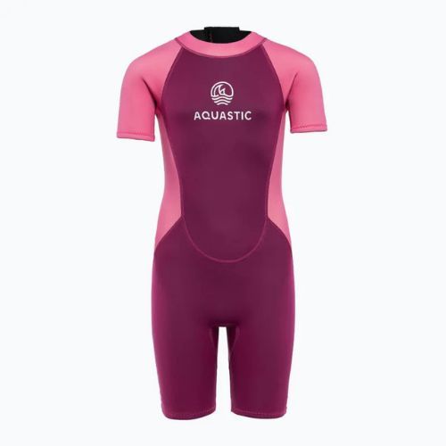 Schiuma da nuoto per bambini AQUASTIC Wavey Jrg 2 mm rosa