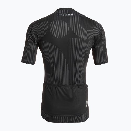Maglia da ciclismo ATTABO Vites da uomo, nero
