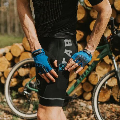 Pantaloncini ATTABO Kirun Pro Bib da uomo Cargo nero