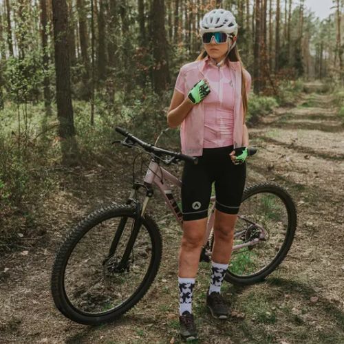 Pantaloncini con pettorina ATTABO Kirun Pro WMNS da donna Cargo nero