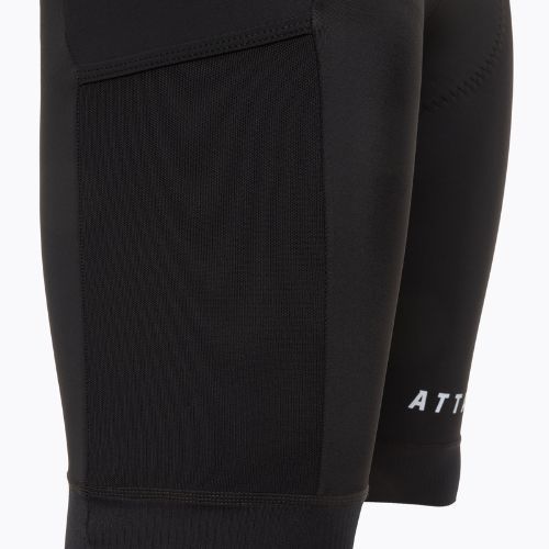 Pantaloncini da ciclismo ATTABO Kiro da uomo, nero
