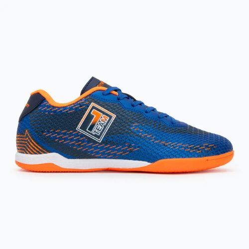 Scarpe da calcio OneTeam Robero Teen IC per bambini blu navy/arancio