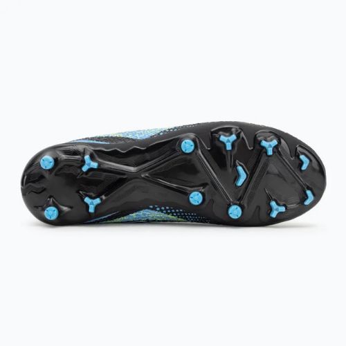 Scarpe da calcio da bambino OneTeam Robero Teen FG/AG nero/blu