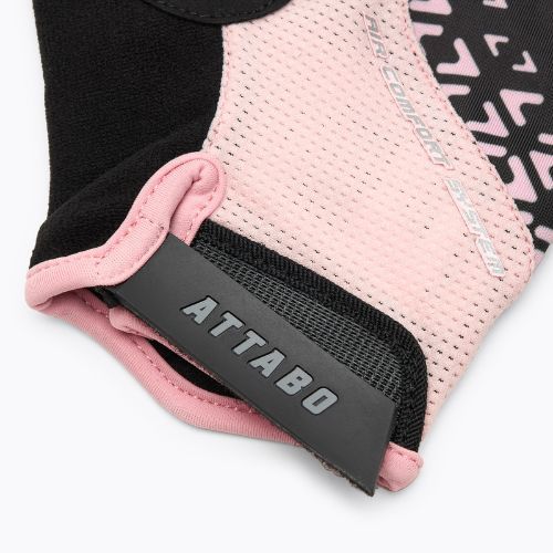Guanti da ciclismo da donna ATTABO Vito WMNS gel shock proof rosa/nero